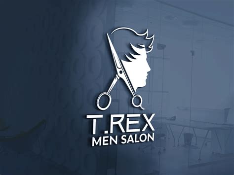 Trex Men Salon Logo On Behance Salon Logo Design Salon Logo Hair