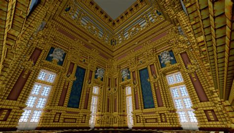 Baroque Palace Interiors Minecraft Project