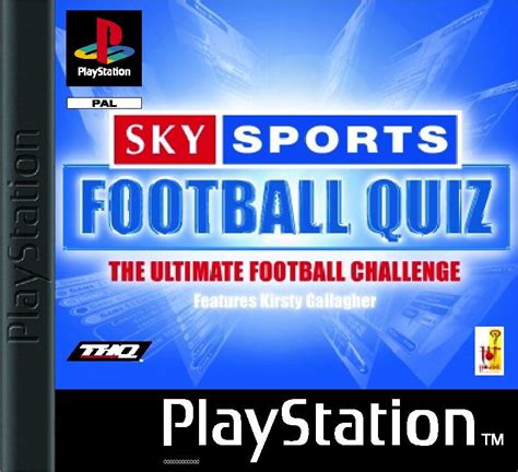 Sky Sports Football Quiz (2001) PlayStation box cover art - MobyGames