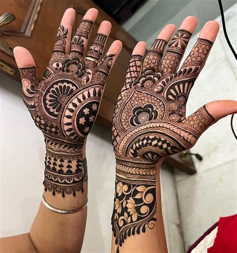 Simple Front Hand Mehndi Designs Bridesmaids Henna Ideas K4 Fashion