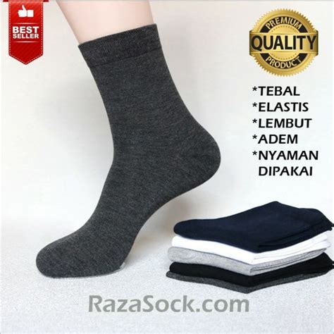 KAOS KAKI PRIA DEWASA KAOS KAKI PRIA PANJANG POLOS KAOS KAKI KERJA