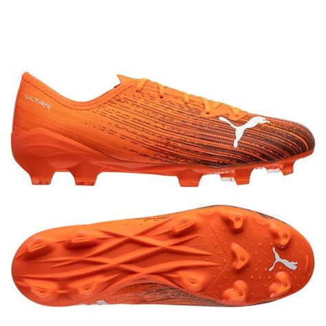 PUMA Ultra 2.1 FG/AG Chasing Adrenaline - Shocking Orange/PUMA Black | www.unisportstore.com