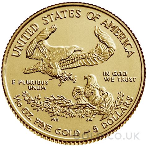 Tenth Ounce 2020 Gold Eagles From Uk From £19840