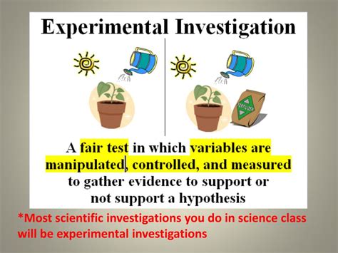 PPT - Types of Scientific Investigations PowerPoint Presentation, free ...