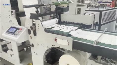 Paper Cup Flexo Printing Machine Inline With Die Cutting Machine For Paper Fan Die Cutter