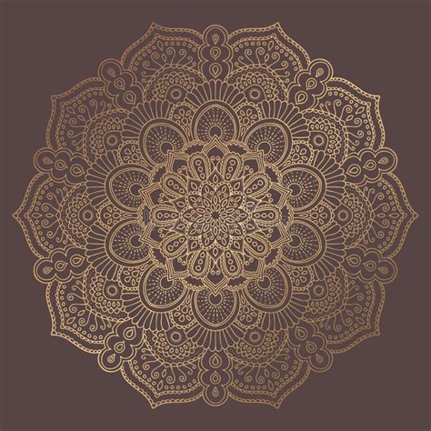 Mandala Vector Design Element Round Ornament Decoration Colorful