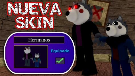 NUEVA SKIN WILLIAM HERMANOS PIGGY But It S 100 PLAYERS ROBLOX