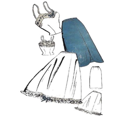 Vintage S Lingerie Pattern Camisole And Styles Of Etsy