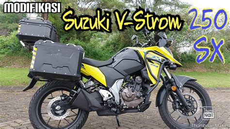 Modifikasi Suzuki V Strom 250 SX YouTube