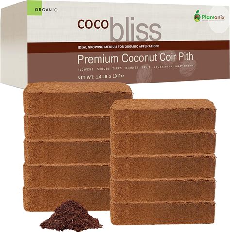 Coco Bliss Premium Coconut Coir Pith With Low Ec And Ph