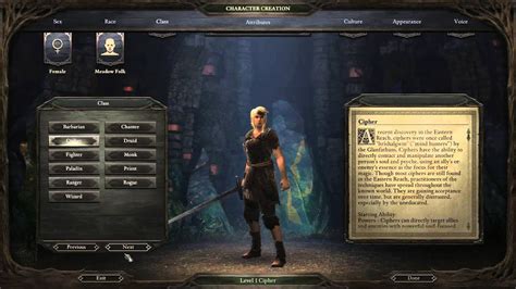 Pillars of eternity character creation simulator - Dereng