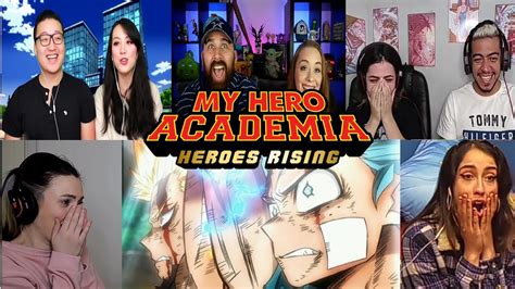 My Hero Academia Heroes Rising Reaction Mashup Youtube