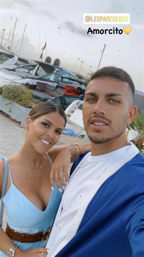 Leandro Paredes Camila Galante Casal