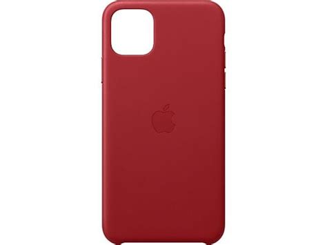 Apple Iphone 11 Pro Max Leather Case Product Red Rood Kopen