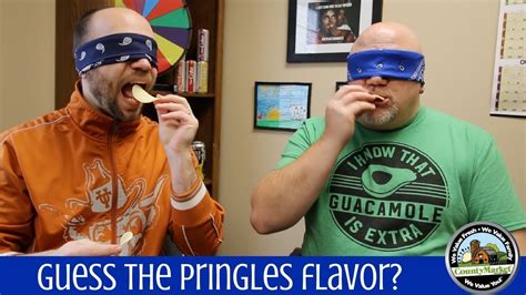 Guess The Pringles Flavor Blind Taste Test Game Youtube