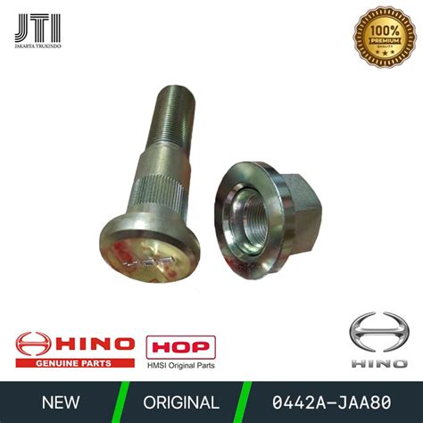 Jual REAR WHEEL HUB BOLT BAUT RODA BELAKANG KANAN KIRI HINO 500 0442A