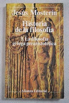 Libro Historia de la filosofía Tomo III La filosofía griega