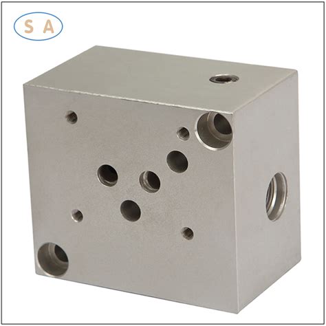 High Pressure Aluminum Valve Hydraulic Manifold Block For Hydraulic Oil