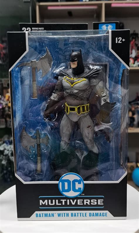 McFarlane Batman With Battle Damage Dark Knights Metal Hobbies