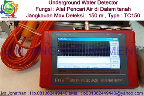 PQWT INDONESIA DISTRIBUTOR ALAT DETEKSI AIR DAN PIPA BOCOR MURAH