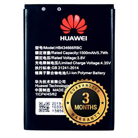 Original Huawei HB434666RBC Battery For Airtel Vodafone Router 4G