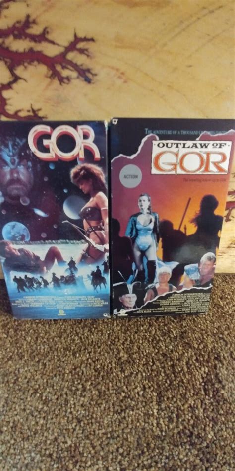 2 Vhs Gor And Outlaw Of Gor Cult Classics Etsy UK