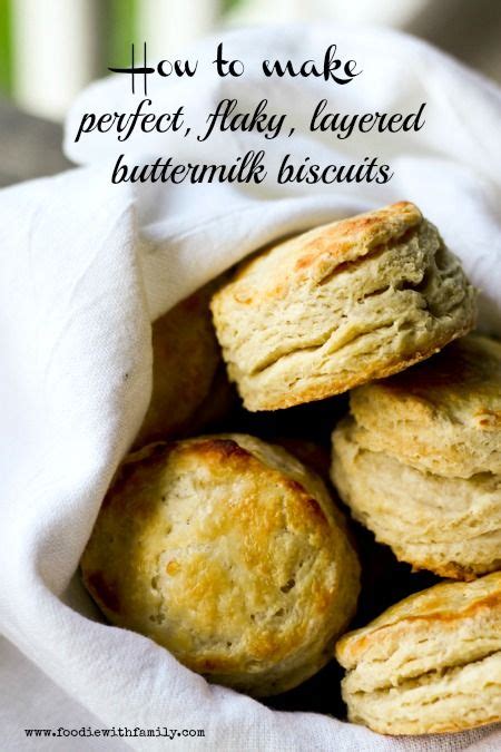 Perfect Flaky Layered Buttermilk Biscuits Tutorial How To Freeze And Bake Later Foodie