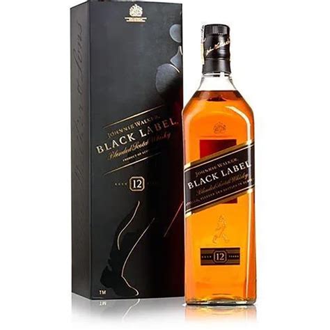 Whisky Johnnie Walker Black Label Anos Ml Na Bebida Online