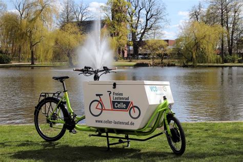 Zum Problemlosen Testen Lastenrad Verleih Im Neuen Rathaus Celler Presse