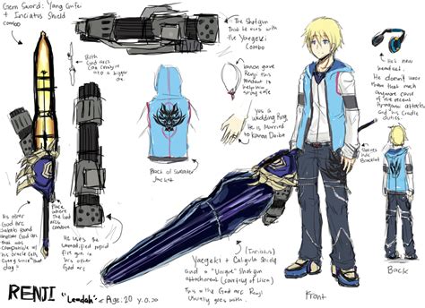 Renji Leadah God Eater 2 Concept By Gurrenken On Deviantart