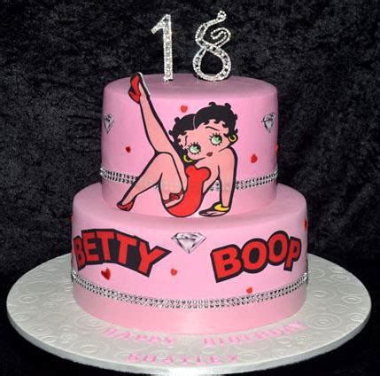 Betty Boop Cake Betty Boop Cake Pink Cake 18th Cake 21s Flickr