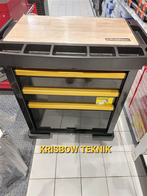 Tool Drawer Krisbow Troli Lemari Perkakas Bengkel Besar Lazada Indonesia