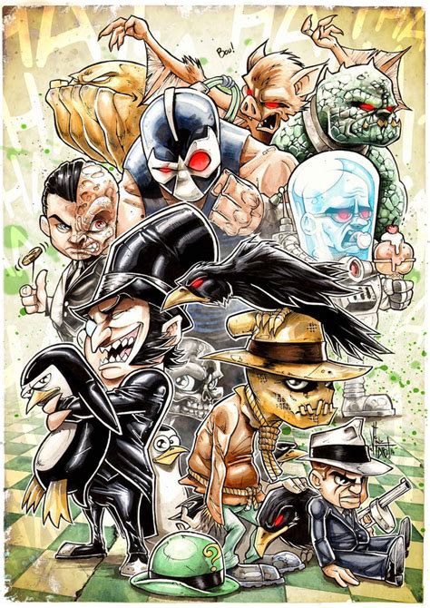 Batman Baby Badguys By Vinz El Tabanas On Deviantart