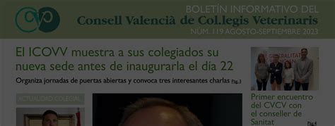 Cvcv Consell Valenci De Collegis Veterinaris