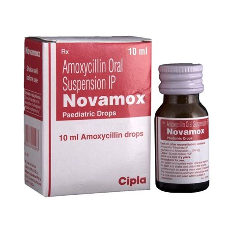 Novamox Infection Drops Ml Bottle Price From Rs Unit Onwards