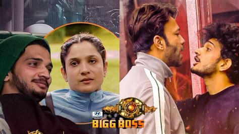 Bigg Boss Live Munawar Faruqui Abhishek Kumar Vicky Jain