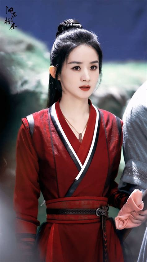 Ghim của Zhao liying trên cổ trang Triệu Lệ Dĩnh Nữ thần Thời trang