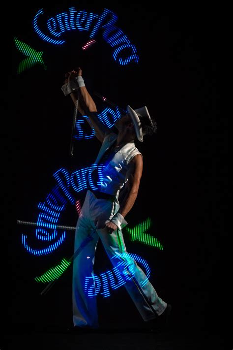 Book Glow Show - Light Hula Hoop Act | LED Juggling Show UK