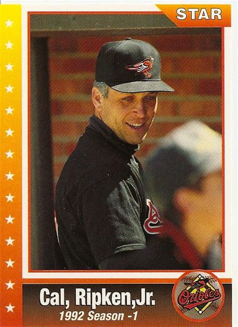 Orioles Card O The Day Cal Ripken Jr 1995 Star Cal Ripken Jr 28