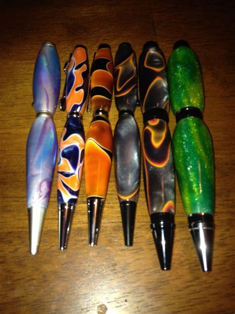 Several More Acrylic Pens I Made Today They Are Listed For Sell In My