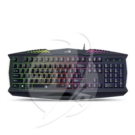 TECLADO GAMER GENIUS GX SCORPION K220 NEGRO LED RGB