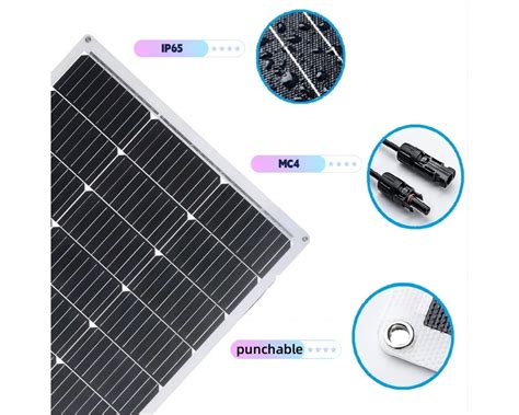 Panou Fotovoltaic FLEXY 150W Mono SOLARFAM Transparent BluPower