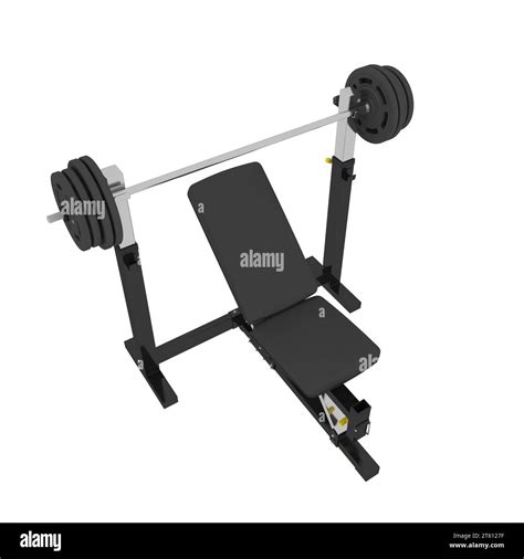 3d Render Fitness Workout Wellness Center Stock Photo Alamy