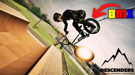 Best Bmx Game Of Descenders Youtube