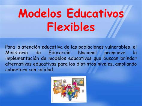 Modelos Educativos Flexibles Ppt