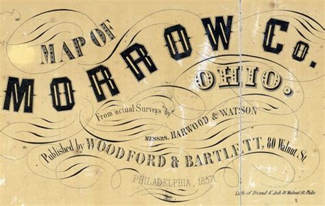 Morrow County Gilead Twp Plat Map