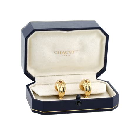 Boucles D Oreilles Chaumet Lien D Occasion Collector Square