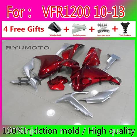 New ABS Motorcycle Fairings Kit Fit For Honda VFR1200 F 2010 2011 20112