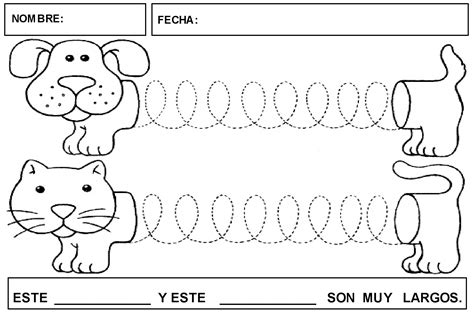 Grafomotricidad Preescolar Trazos Actividades Escuelaenlanube Tracing