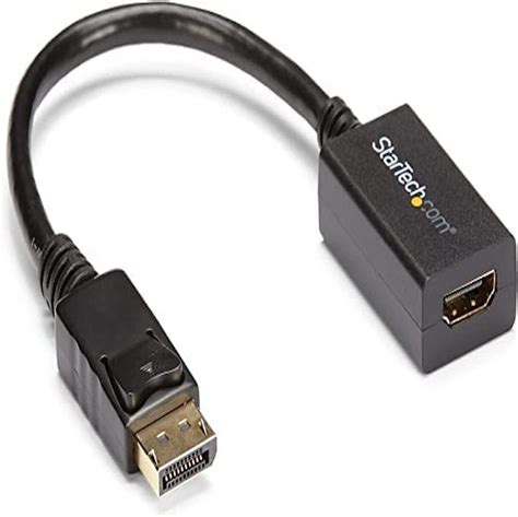 Startech Dp Hdmi Adaptador Convertidor De Video Displayport A Hdmi